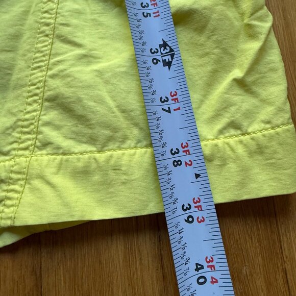 Free People FP Movement Size S Yellow Cotton Blend Mesmerize Me Cargo Pants - Picture 7 of 16